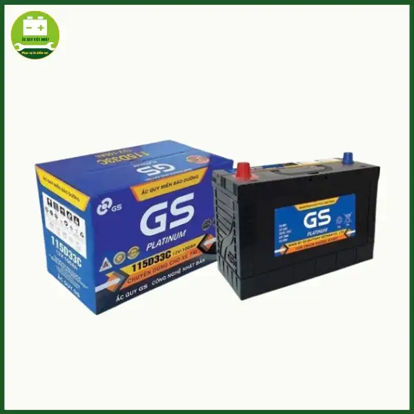 Hình ảnh ắc quy GS từ catalogue Đức Chung